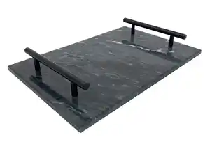 Servierplatte Marmor