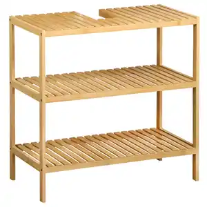 Waschbeckenunterschrank aus Bambus