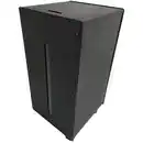 Bild 1 von Pelletbox Stahl Fassungsvermögen 45 kg mit Rollen schwarz