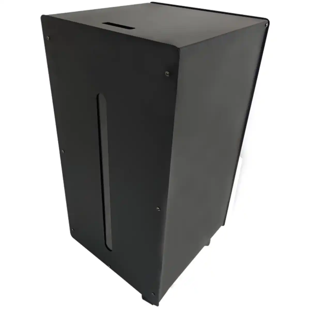 Bild 1 von Pelletbox Stahl Fassungsvermögen 45 kg mit Rollen schwarz