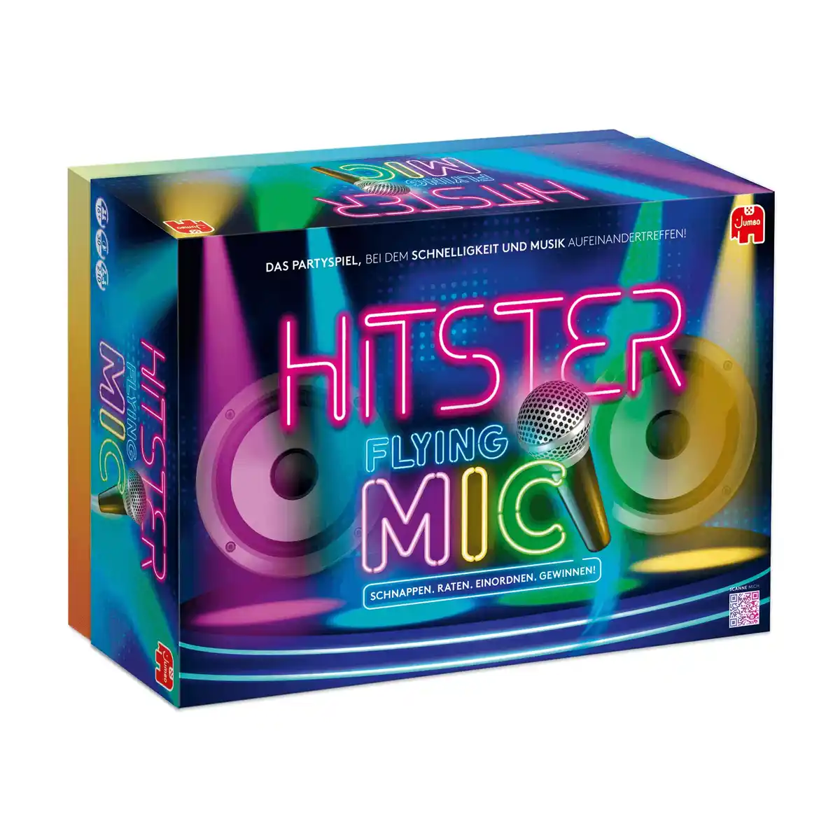 Bild 1 von Jumbo Spiele - Hitster - Flying Mic (Germany), 1 Stk