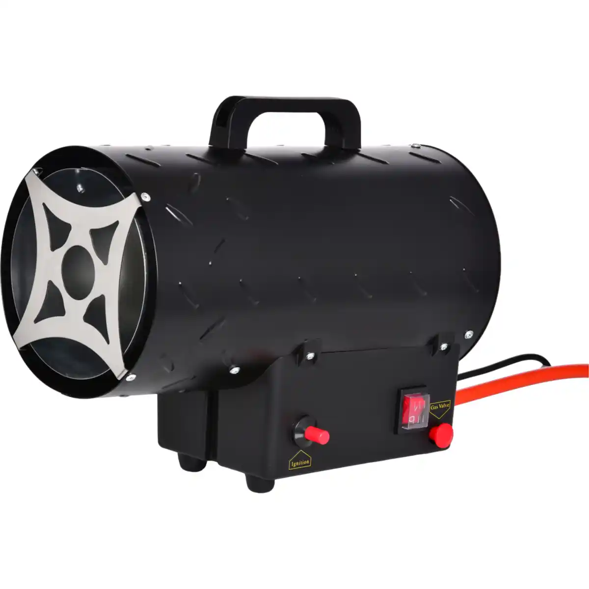 Bild 1 von FIREFIX Gas-Heizgebläse BoostLine 15 kW Edelstahl schwarz
