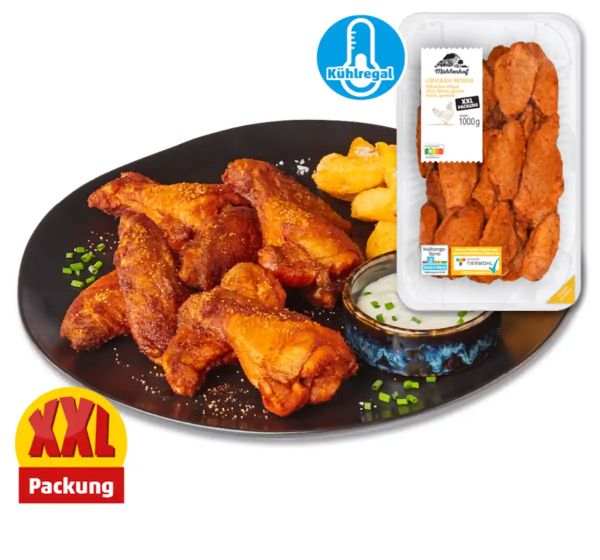 Bild 1 von MÜHLENHOF Frische Chicken-Wings*