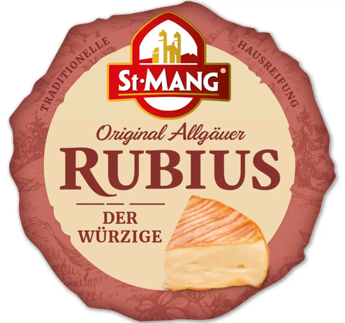 Bild 1 von ST. MANG Allgäuer Rubius Weichkäse*