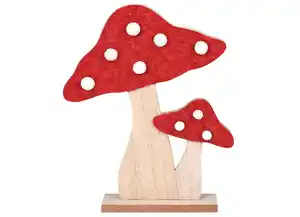 Pilz mit Fell &amp; Bommeln