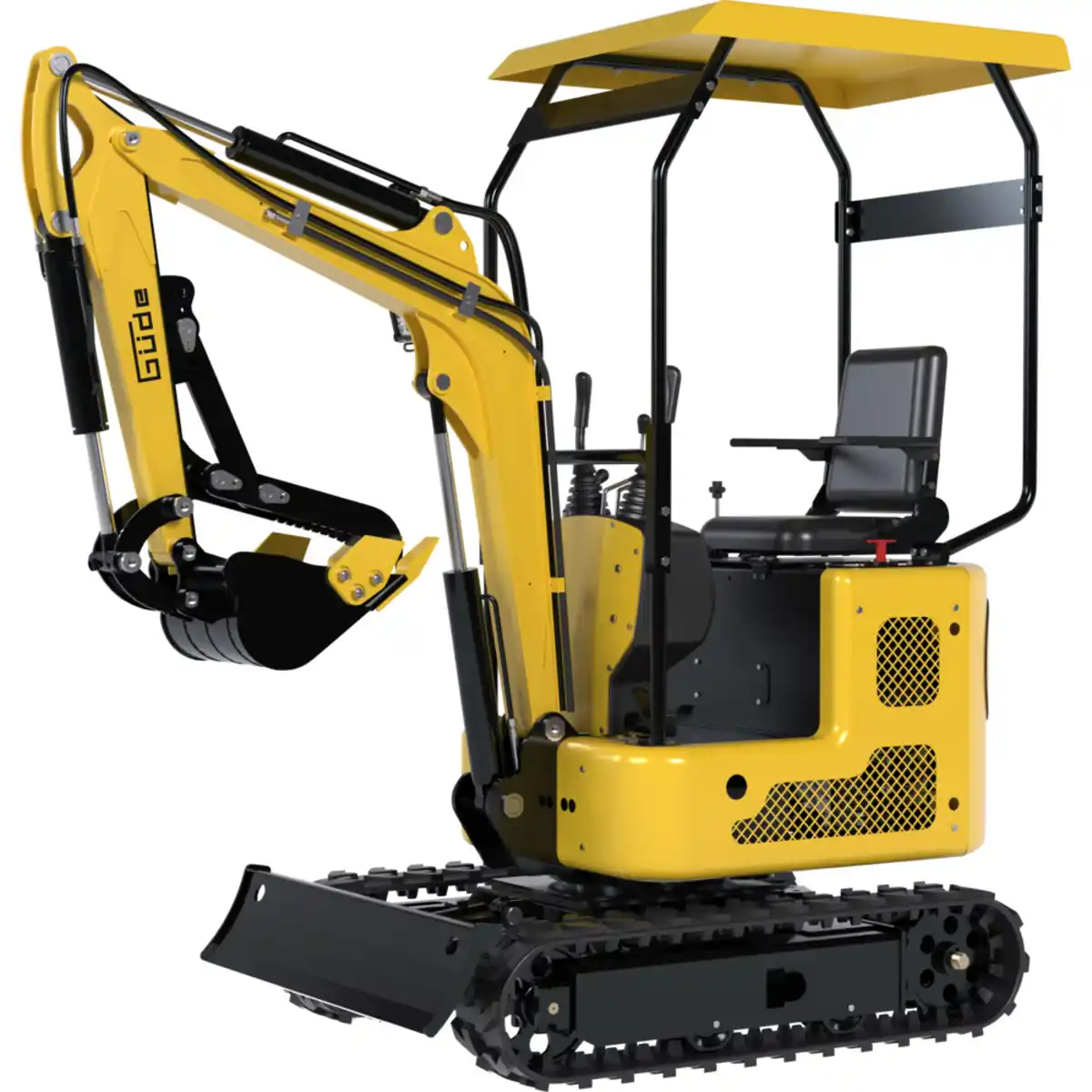 Bild 1 von Güde® Benzin-Mini-Bagger GMB 860B