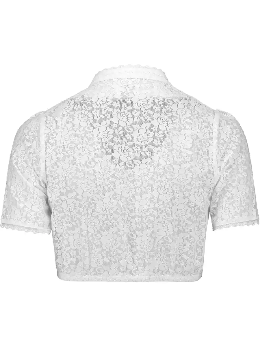 Bild 2 von Damen Dirndlbluse Weiß