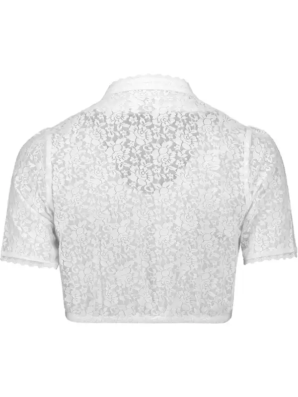 Bild 2 von Damen Dirndlbluse Weiß