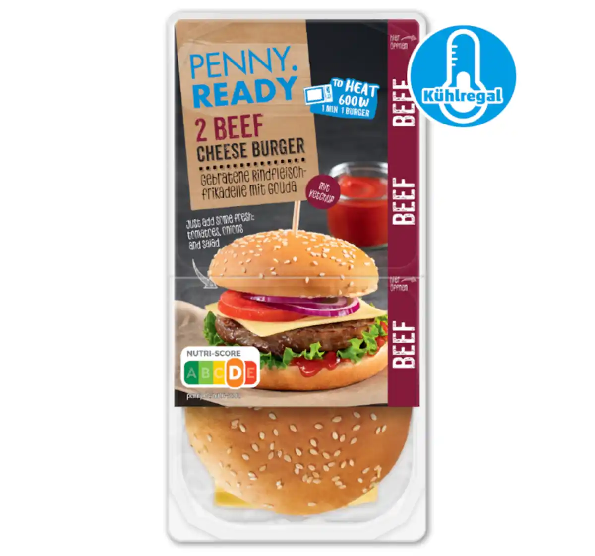 Bild 1 von PENNY READY Rinderburger*