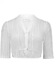 Damen Dirndlbluse Weiß