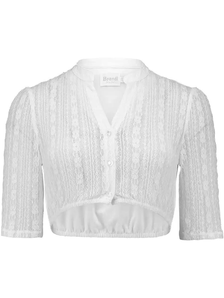 Bild 1 von Damen Dirndlbluse Weiß