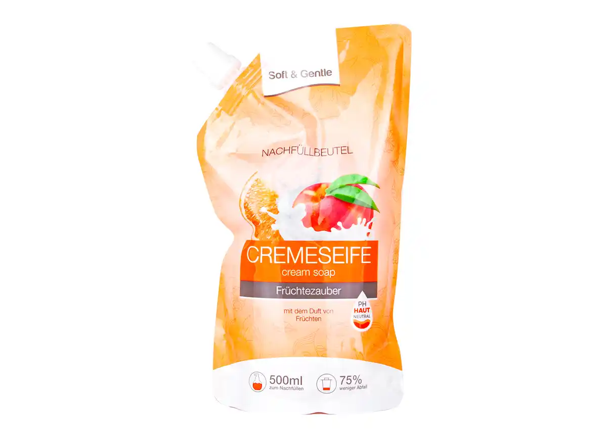Bild 1 von Soft & Gentle Cremeseife Nachfüllbeutel