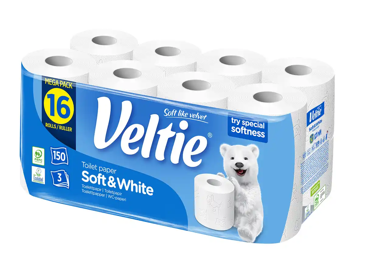 Bild 1 von Veltie Toilettenpapier 3-lagig