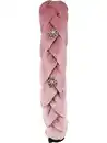 Bild 2 von Trachten Haarreif mit Edelweiß Applikation Rosa