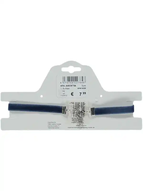 Bild 2 von Trachten Choker mit Herzanhänger aus Strass Marine