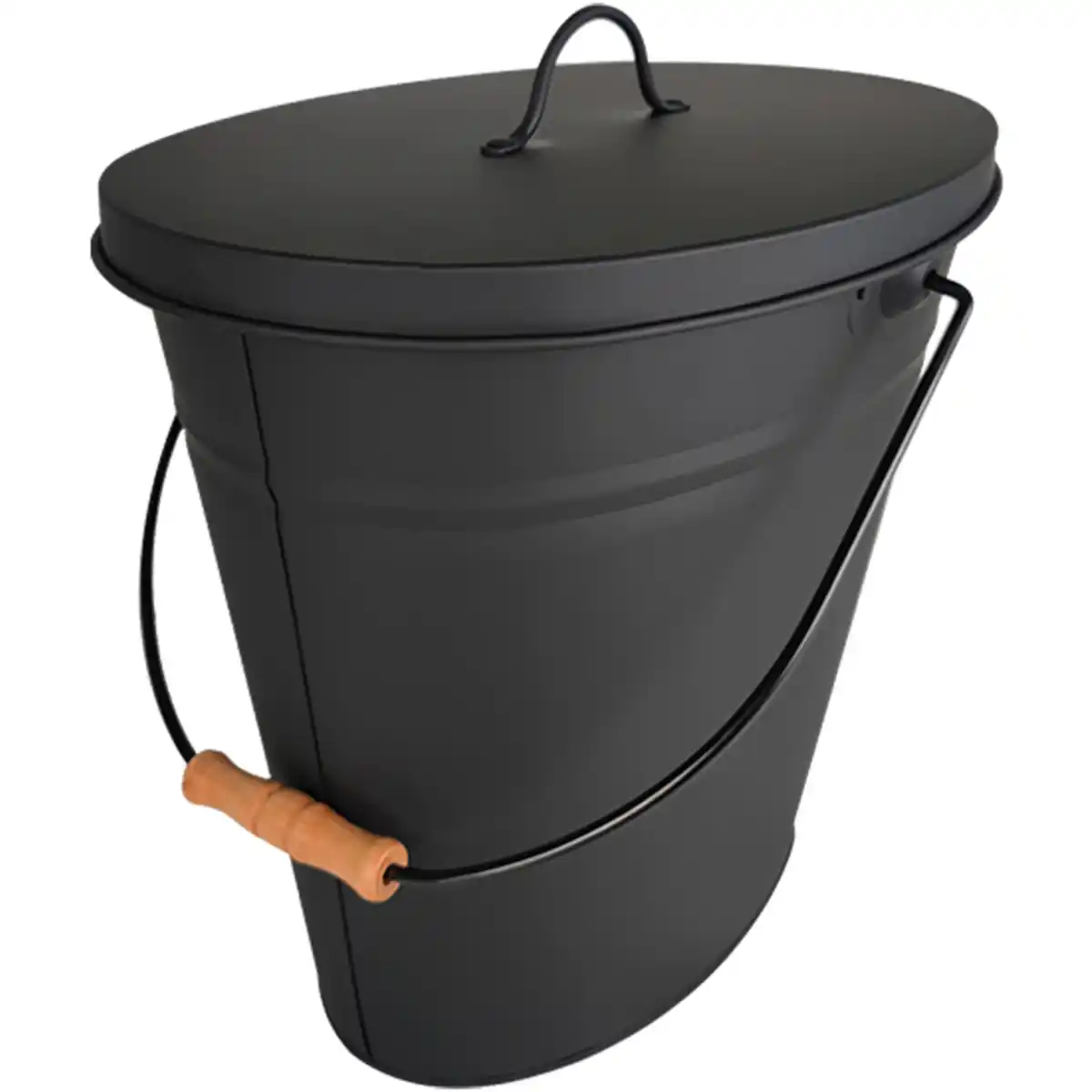 Bild 1 von Mehrzweckeimer mit Deckel 12,5 l matt schwarz