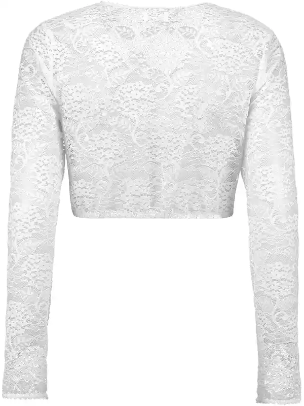 Bild 2 von Damen Dirndlbluse Weiß