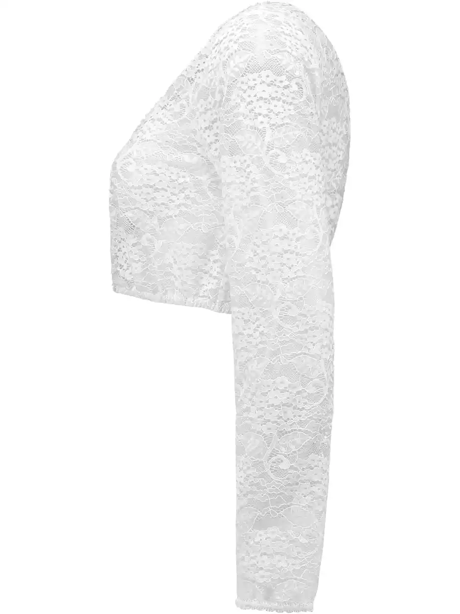 Bild 3 von Damen Dirndlbluse Weiß