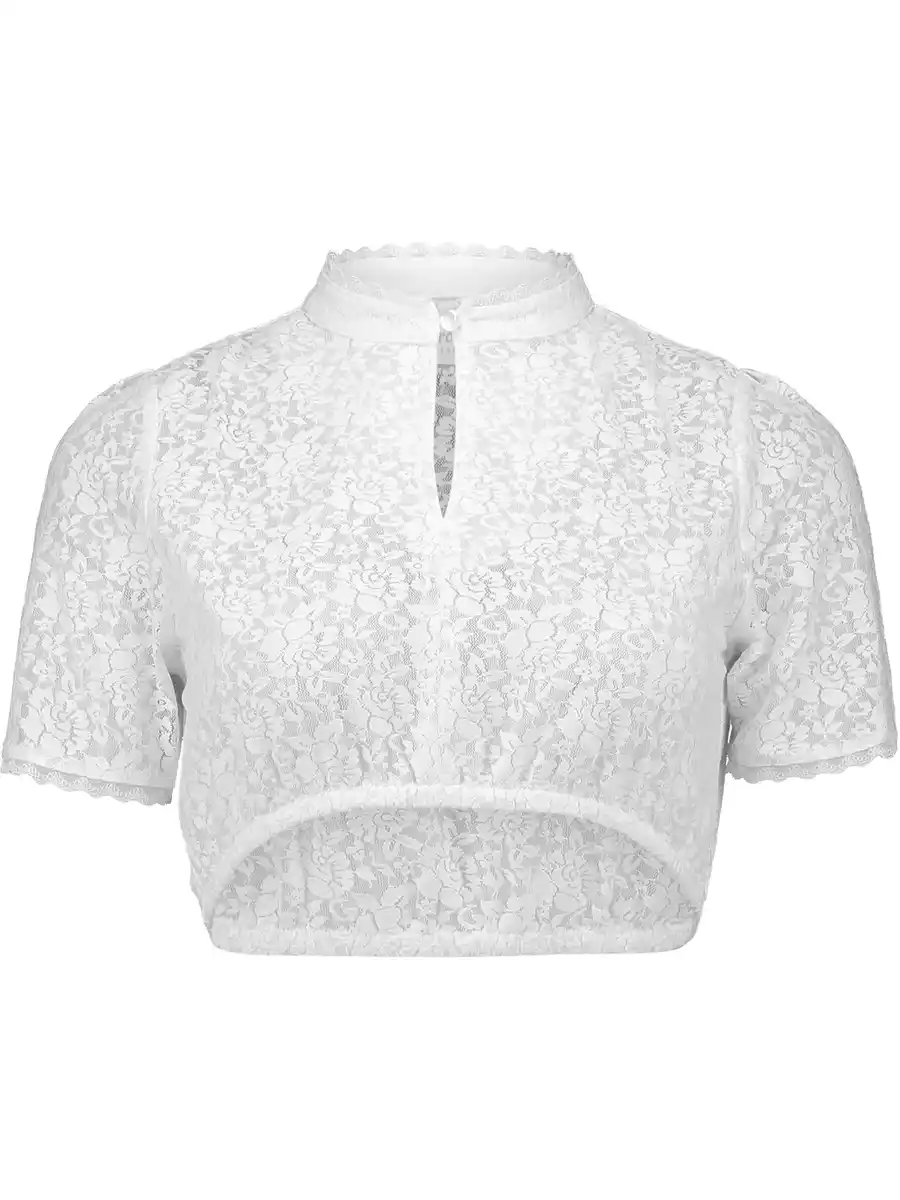 Bild 1 von Damen Dirndlbluse Weiß