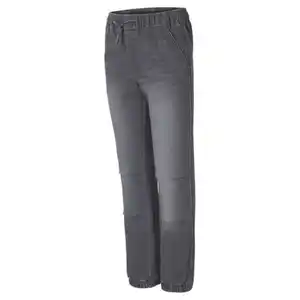 L&D Kinder Jeans Jogger, Grau, 140