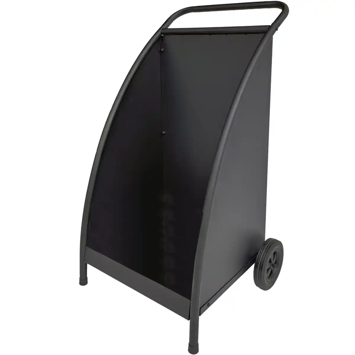 Bild 1 von Kaminholzwagen aus Metall mit 2 Rädern schwarz