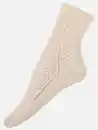 Bild 1 von Damen Socken mit Lochmuster Weiß
