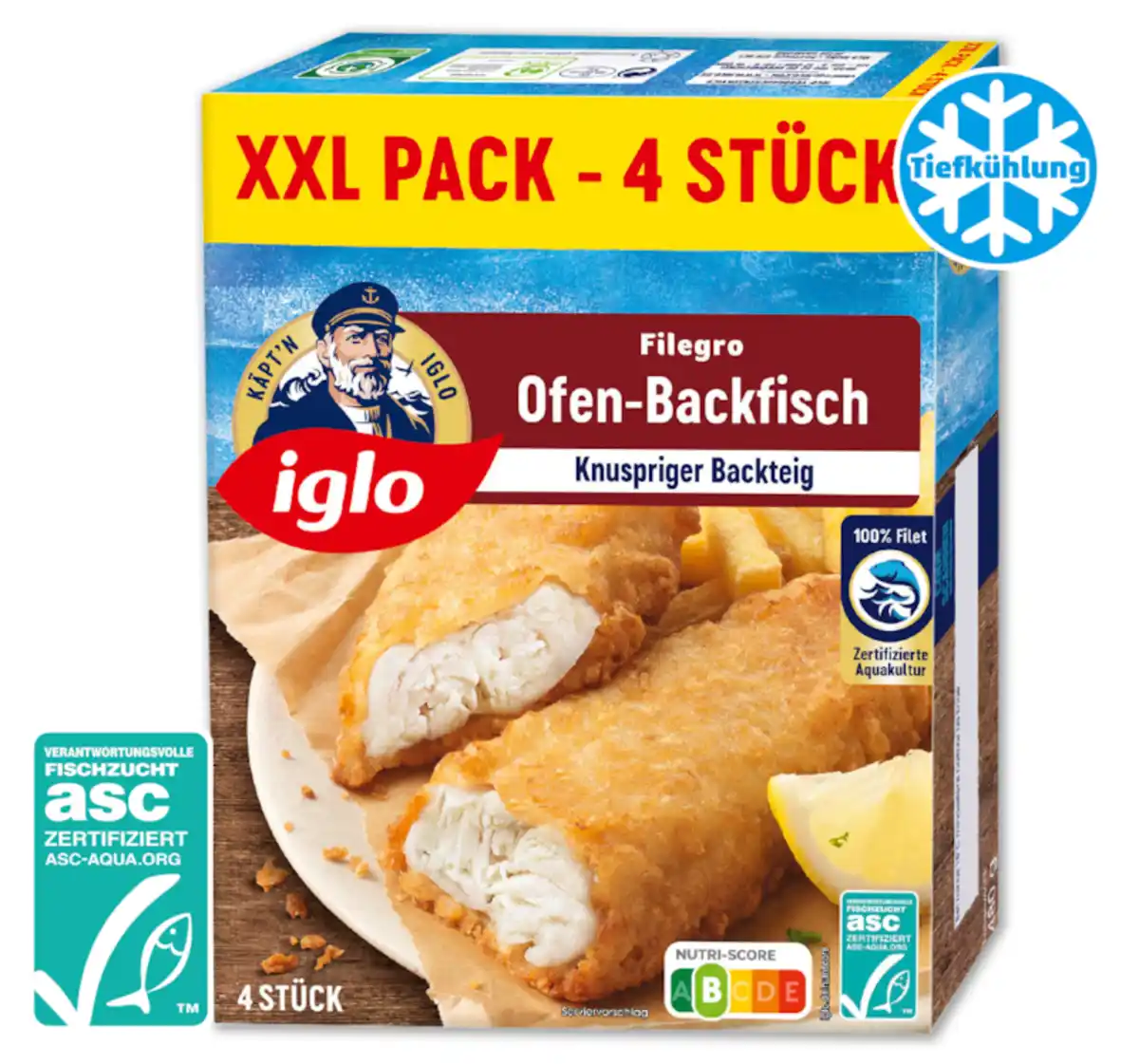 Bild 1 von IGLO XXL Ofen-Backfisch*