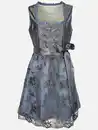 Bild 1 von Damen Dirndl mit Spitzenschürze Blau