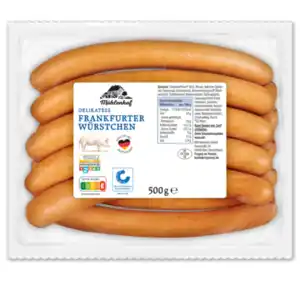 MÜHLENHOF Delikatess Frankfurter Würstchen*