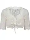 Bild 1 von Damen Dirndlbluse aus Spitze Weiß