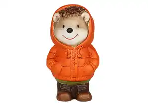 Dekofigur Igel Igel mit Jacke