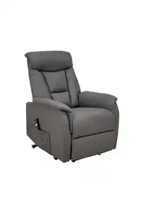 Relaxsessel Herford 78x107-86x92-162 cm grau