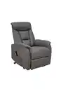 Bild 1 von Relaxsessel Herford 78x107-86x92-162 cm grau