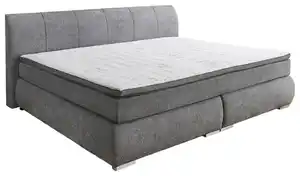 Boxspringbett Cody 240 x 200 cm grau
