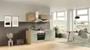 Bild 1 von Küchenzeile Cara  Schilfgrün/Artisan Eiche NB 200 cm