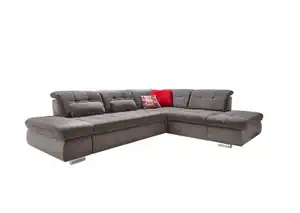 Ecksofa Lance 323x260 cm grau
