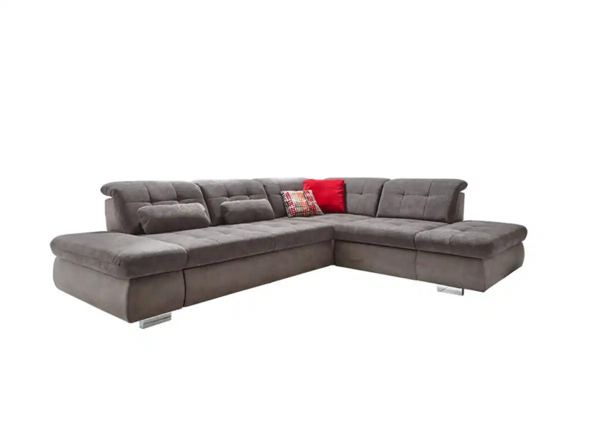 Bild 1 von Ecksofa Lance 323x260 cm grau