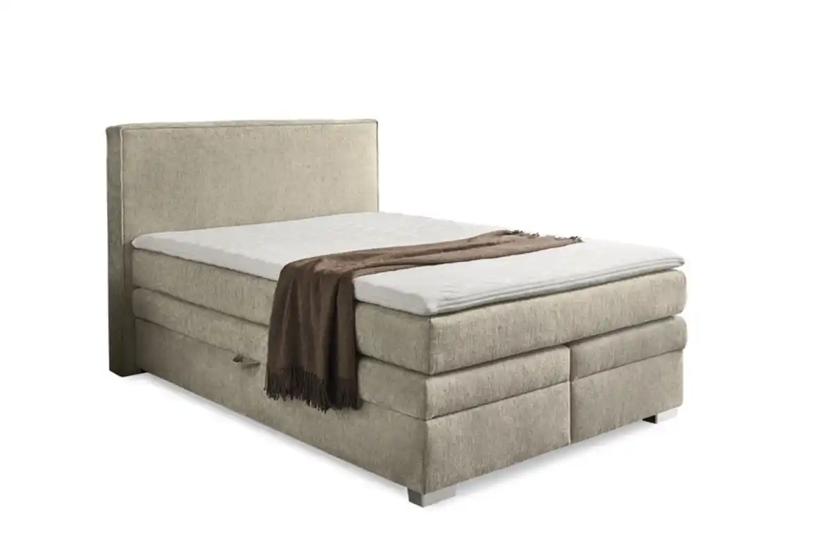 Bild 1 von Boxspringbett Hanna 140 x 200 cm beige