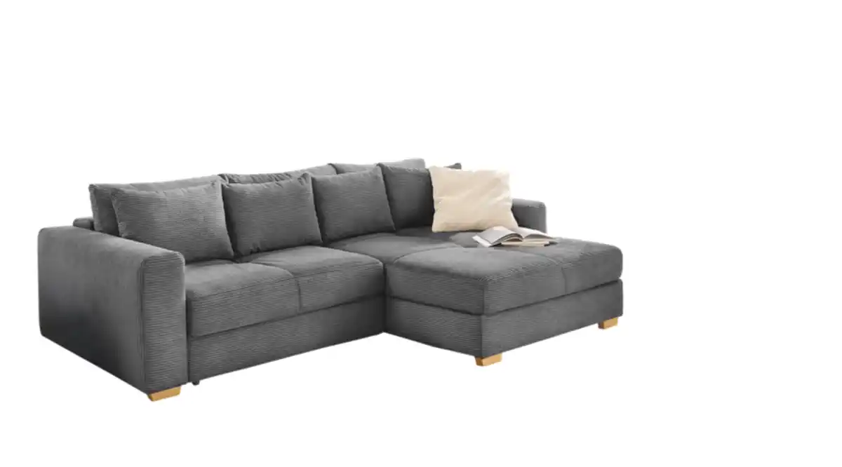 Bild 1 von Ecksofa Kampen grau
