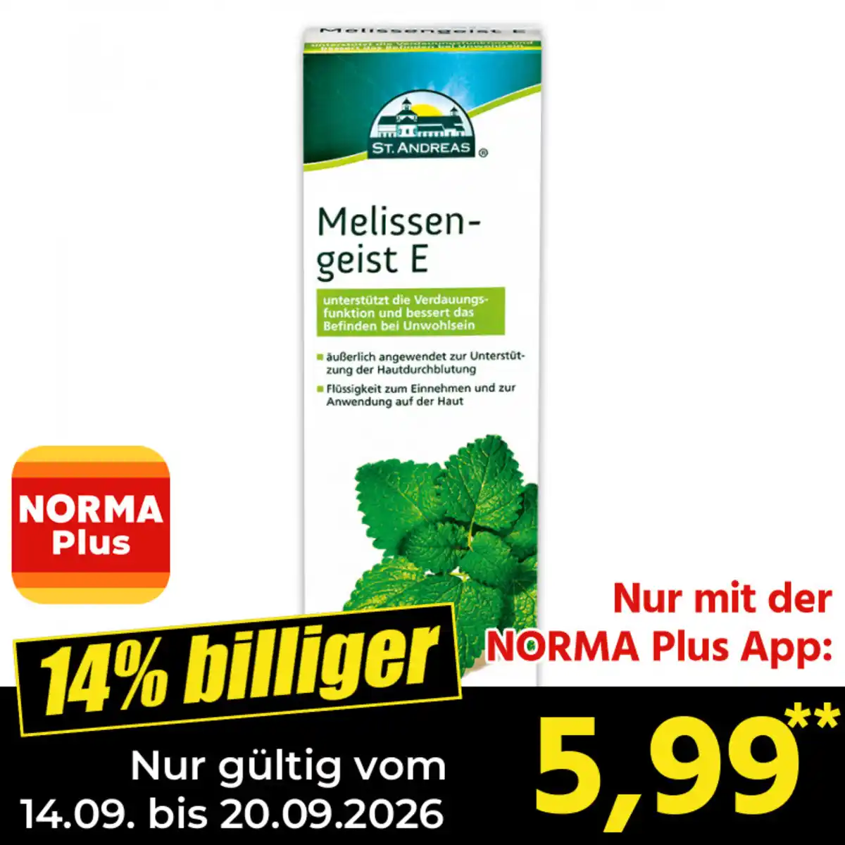 Bild 1 von St. Andreas Melissengeist E
