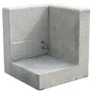 Bild 1 von EHL L-Stein Ecke Beton 30 x 50 x 55 cm grau