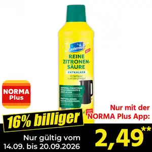 Saubermax Reine Zitronensäure