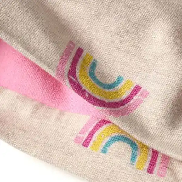 Bild 2 von ALANA Beanie mit Regenbogen-Muster, beige, Gr. 48/49, 1 St