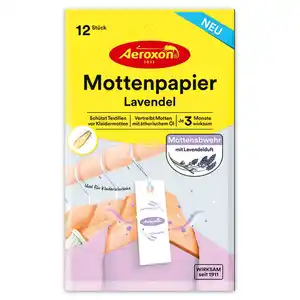 Aeroxon Mottenpapier Lavendel