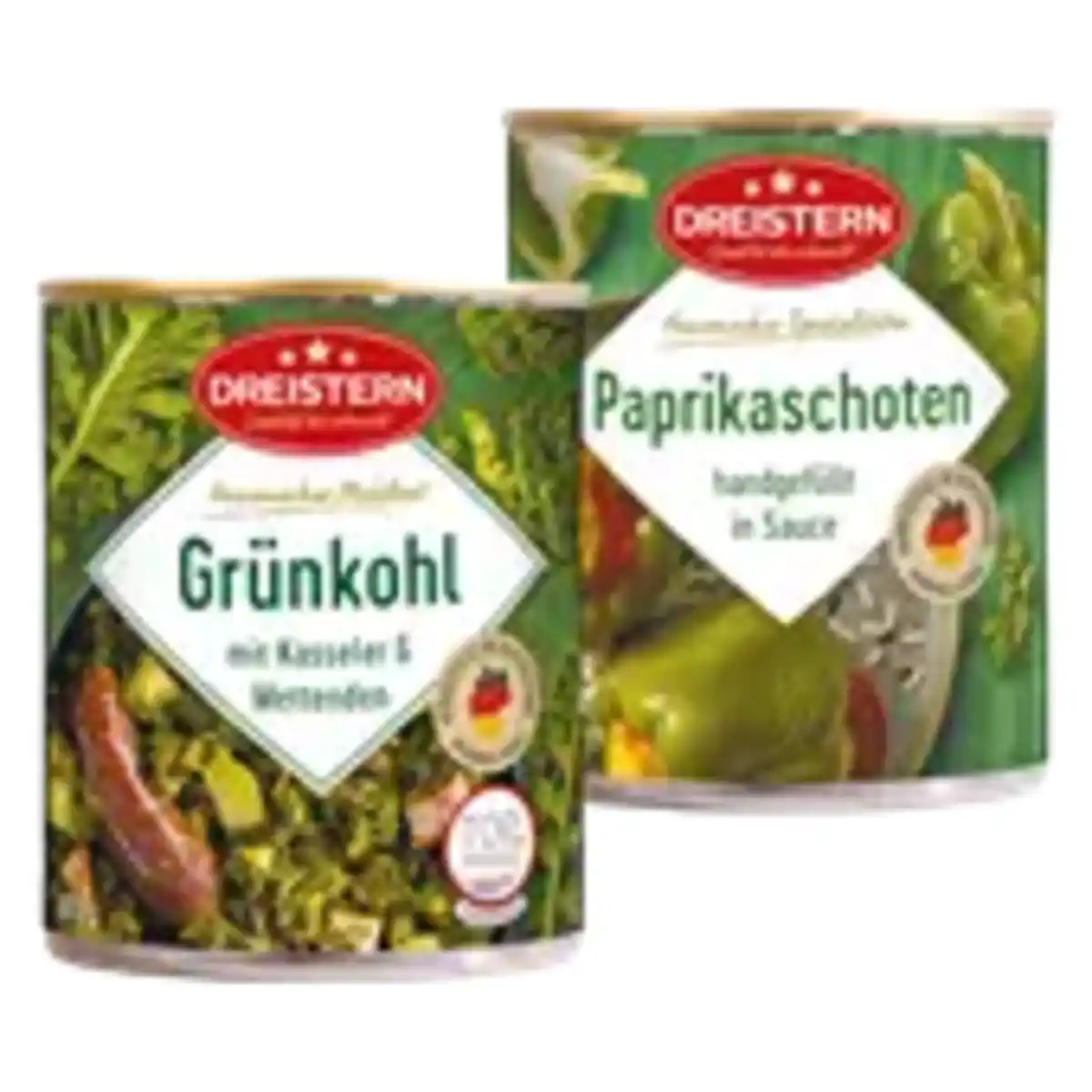 Bild 1 von Dreistern Hausmacher Spezialitäten Papkrikaschoten oder Grünkohl