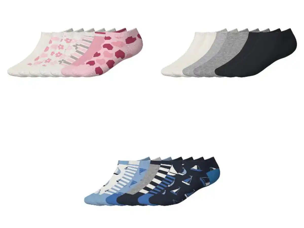 Bild 3 von LUPILU® Kinder Sneakersocken, 7 Paar