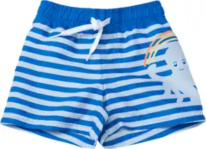 PUSBLU Badehose mit Oktopus-Motiv & Tasche, blau, Gr. 110/116, 1 St