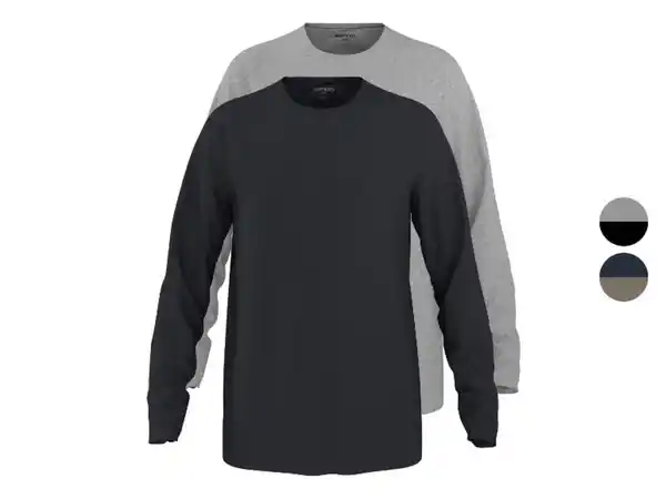 Bild 3 von ESMARA MEN Herren Langarmshirts, 2 Stück