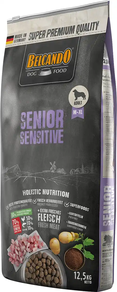 Bild 1 von Belcando Hundetrockenfutter Senior 12,5 kg Geflügel