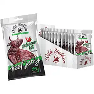 "WILD STALLION" Beef Jerky Jalapeno - Getrocknetes Rindfleis...
